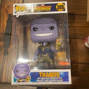 NIB Marvel Thanos pop figure 308 Target exclusive by Funko